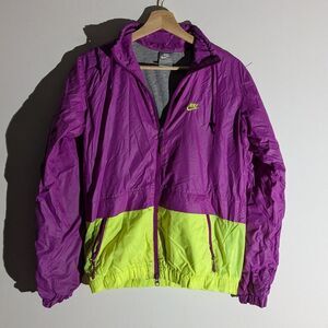 Nike Sportswear WindBreaker Colorblock Full Zip Jacket Women's Size Large